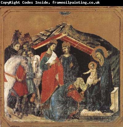 Duccio di Buoninsegna Adoration of the Magi (mk08)